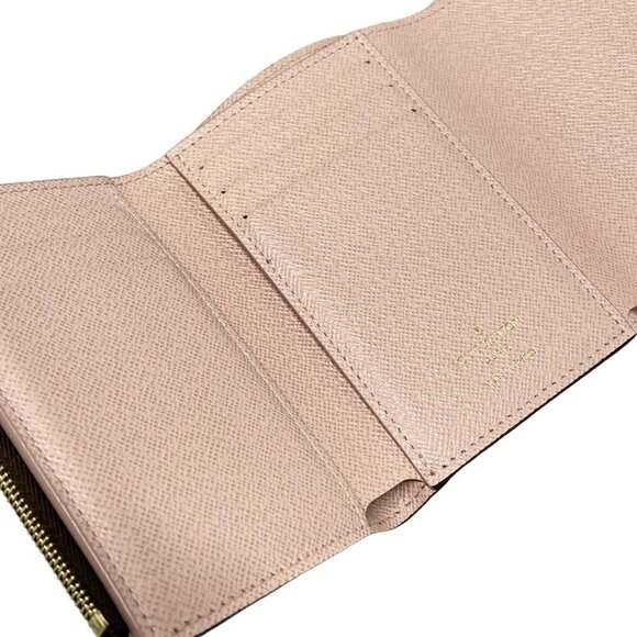 Auth LOUIS VUITTON Portefeuille Victorine M62360 Rose Ballerine Monogram - Picture 7 of 11